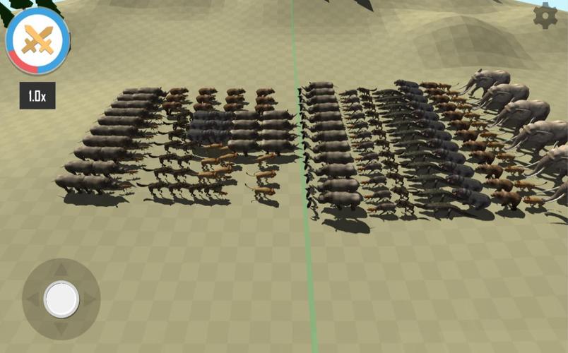 Animal Epic Battle Simulator 螢幕截圖 2