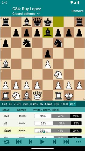 Chess Opener Lite ဖန်သားပြင်ဓာတ်ပုံ 0