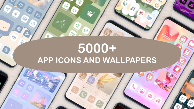 Themepack – App Icons, Widgets Mod Captura de pantalla 0