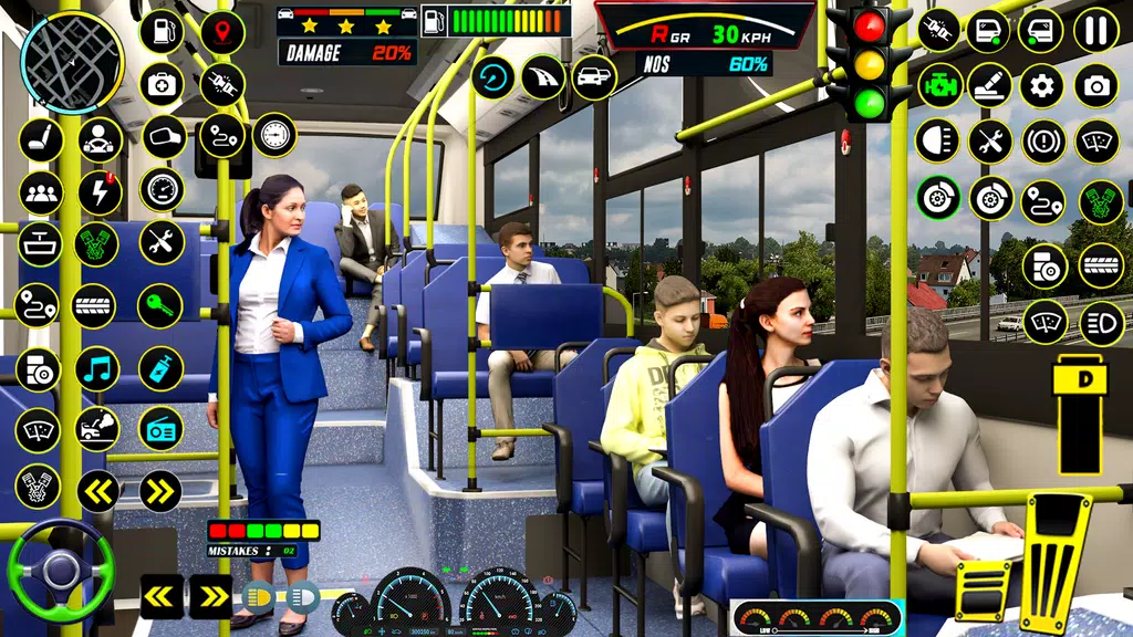 Bus Simulator Travel Bus Games Screenshot 2