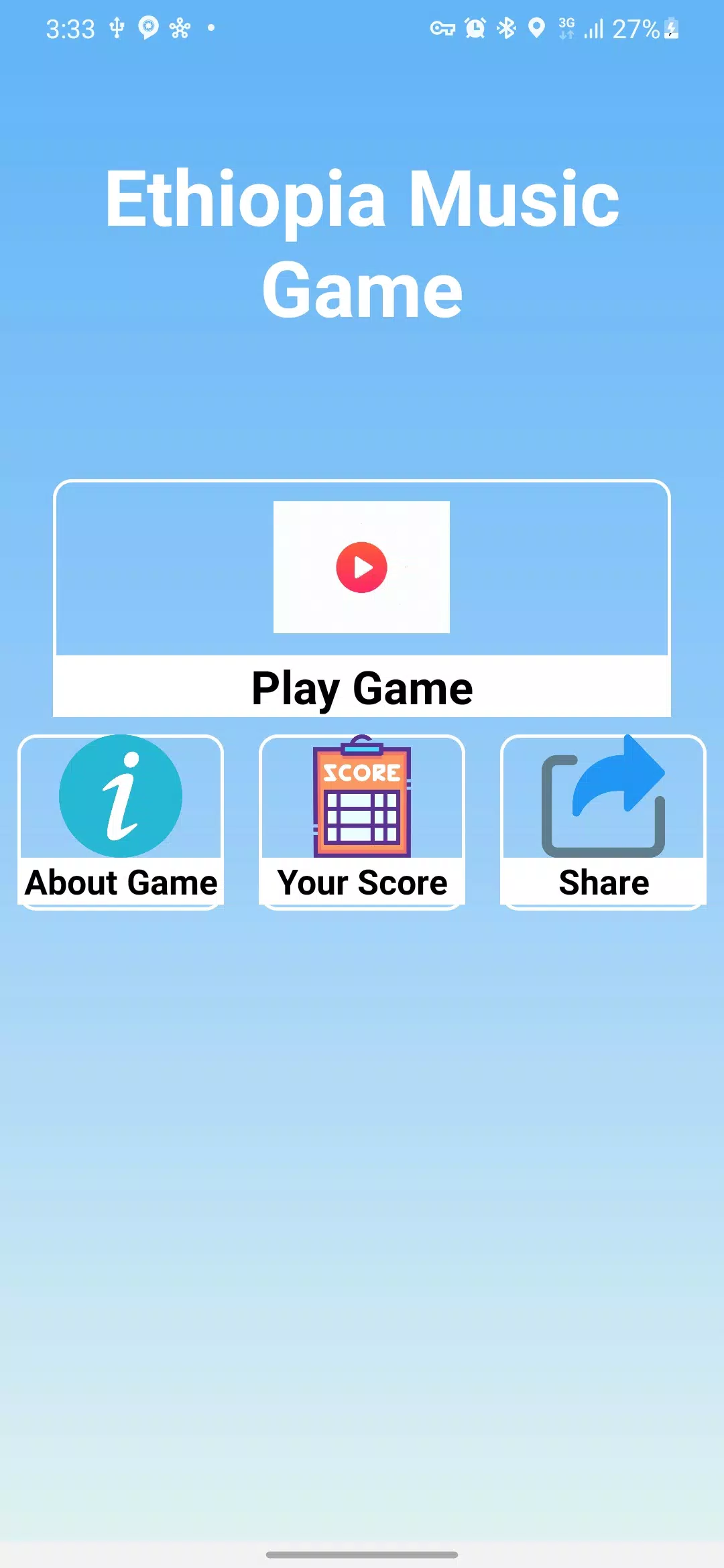 Ethio Music Game Challenge应用截图第1张