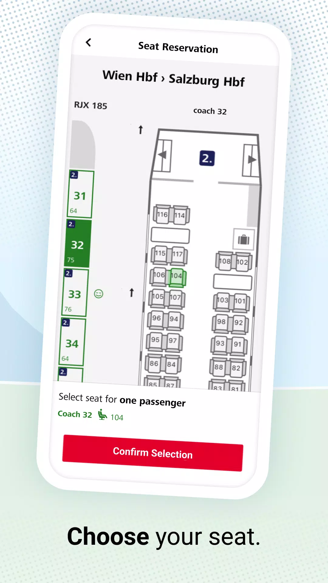 ÖBB Tickets Screenshot 3