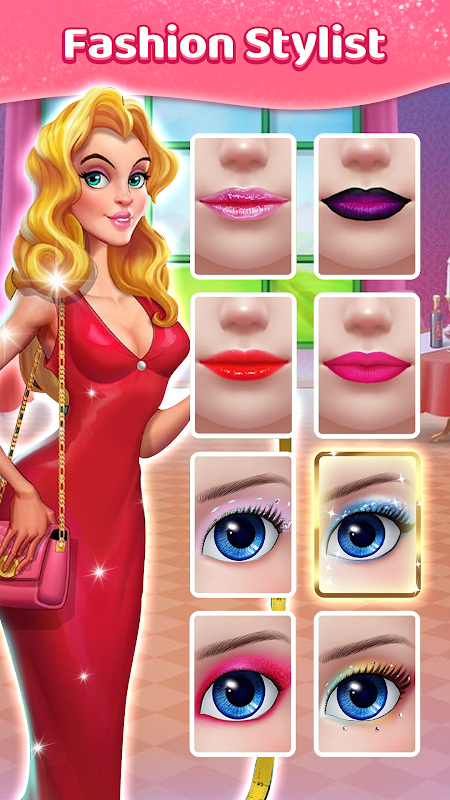 Fashion Makeover:Salon&DressUp Ảnh chụp màn hình 2