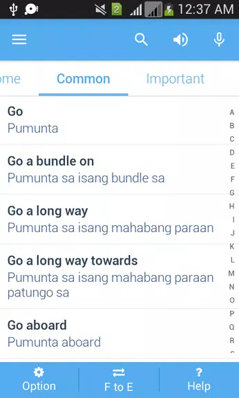 Filipino Dictionary Multifunct Screenshot 3