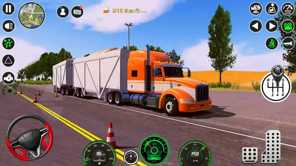 American Cargo City Driving 3D ภาพหน้าจอ 1