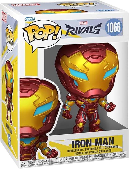 Funko Pop! Mga Laro: Marvel Rivals - Iron Man