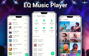 Music Player - MP3 Player & EQ ဖန်သားပြင်ဓာတ်ပုံ 1