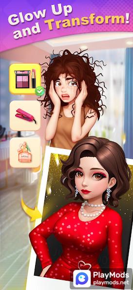 Merge Lover: Story & Makeover ဖန်သားပြင်ဓာတ်ပုံ 1