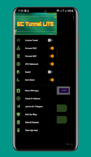 EC Tunnel LITE - Unlimited VPN Ảnh chụp màn hình 3
