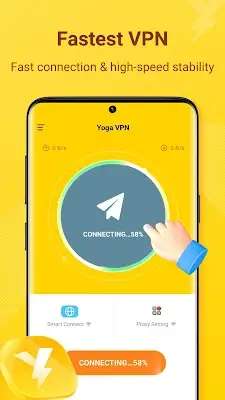 Yoga VPN -Secure Proxy VPN スクリーンショット 0