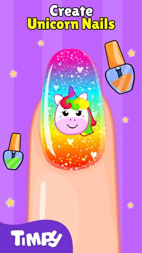 Nail Salon Games Acrylic Nails 螢幕截圖 0