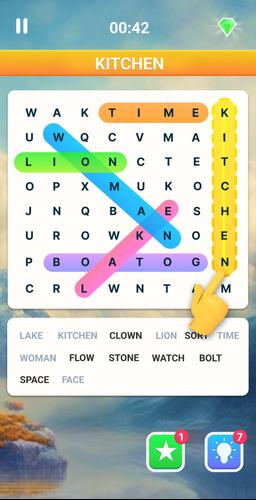 Word search - Word games Captura de tela 3