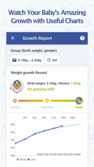 BabyTime (Tracking & Analysis) 스크린샷 1