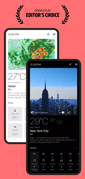 Today Weather:Data by NOAA/NWS ဖန်သားပြင်ဓာတ်ပုံ 0