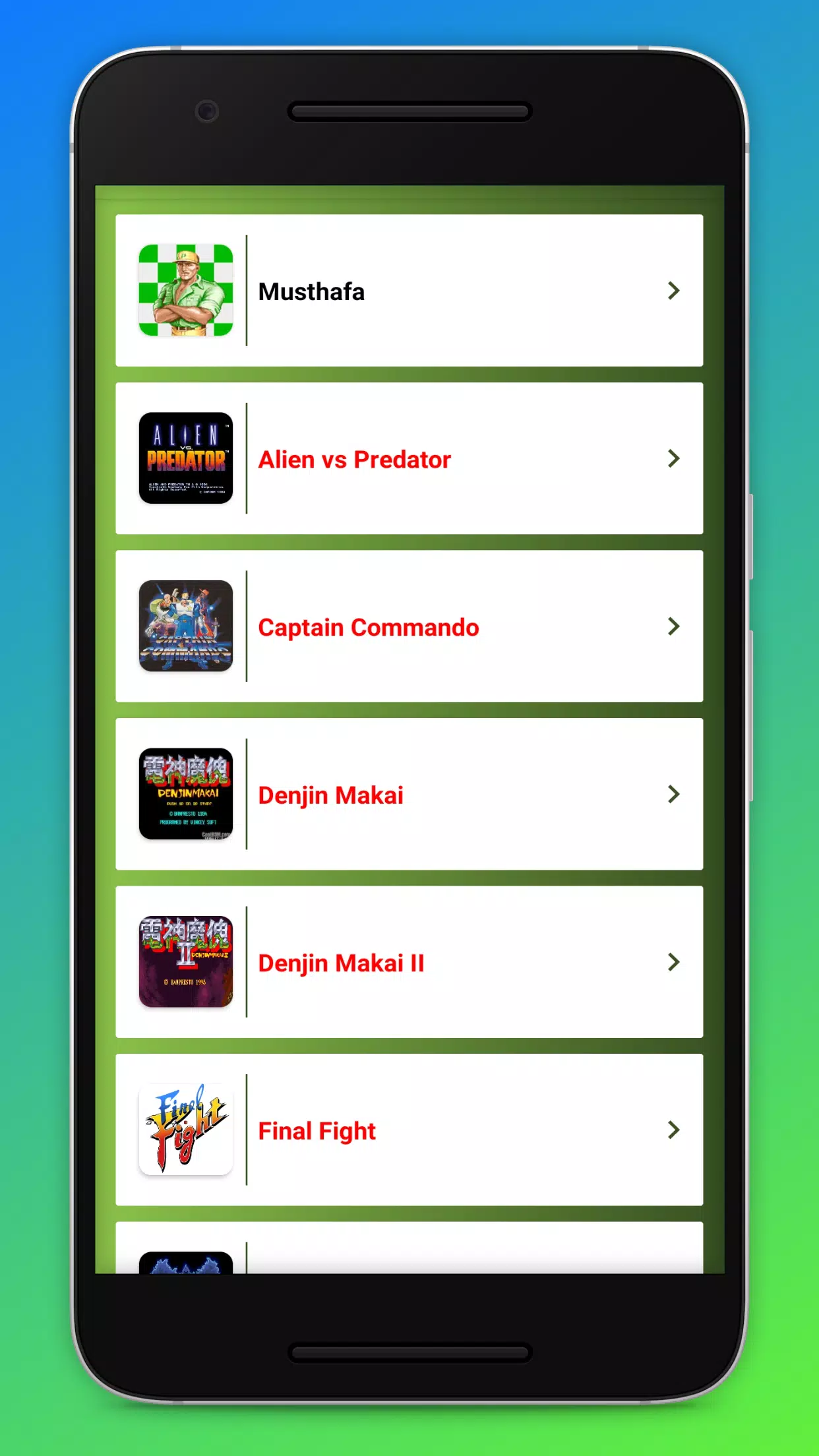 Classic Games - Arcade Emulato 螢幕截圖 1