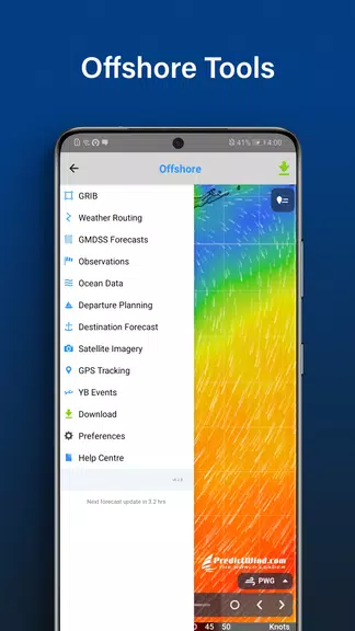 PredictWind Offshore Weather Zrzut ekranu 2