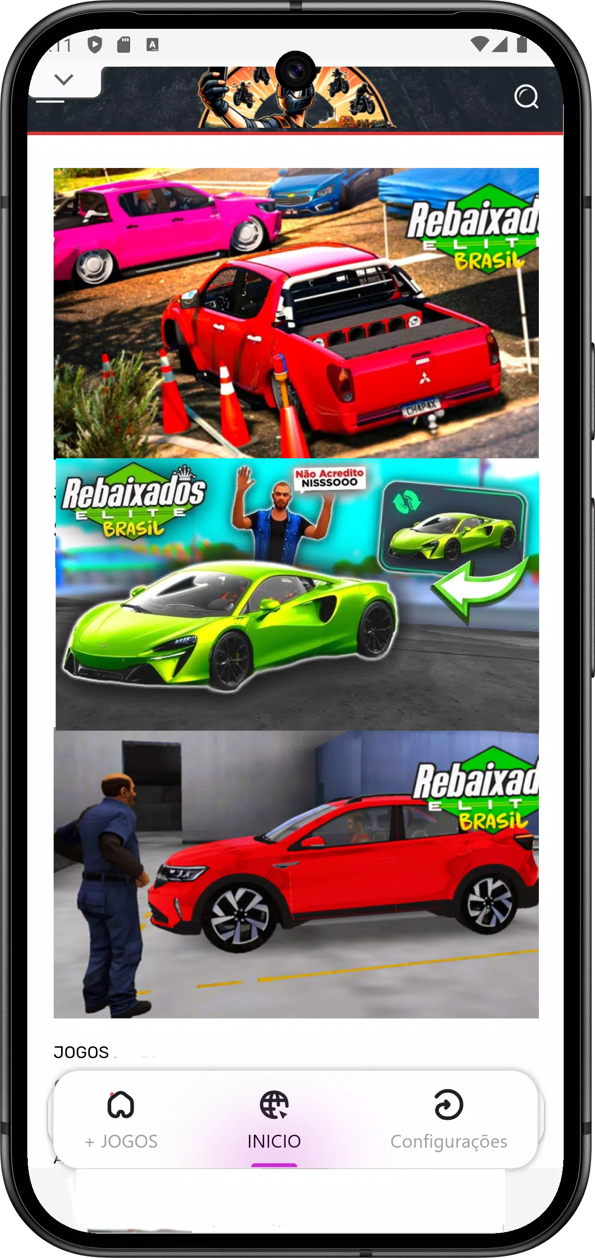 Schermata Rebaixados Elite - News 3