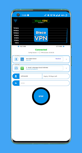 Disco VPN Tangkapan skrin 3