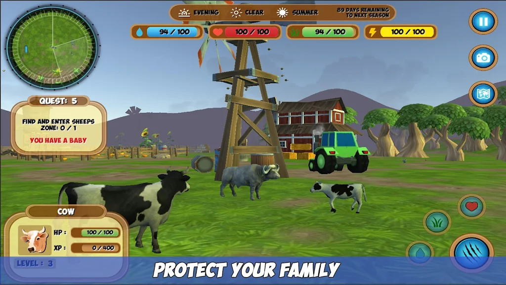 Cow Simulator Zrzut ekranu 0