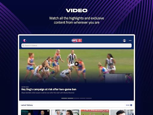 AFL Live Official App ဖန်သားပြင်ဓာတ်ပုံ 2