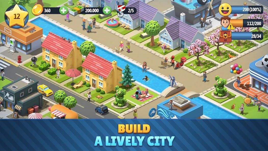 City Island 6: Building Life Mod Tangkapan skrin 1