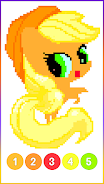 Pony Pixel Art Coloring Book ဖန်သားပြင်ဓာတ်ပုံ 3