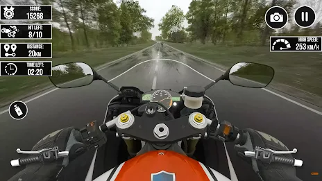 Bike Racing Motor Bike Tour 3D Schermafbeelding 2