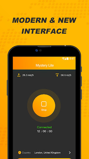 Mystery VPN - Safe & Unlimited Screenshot 1