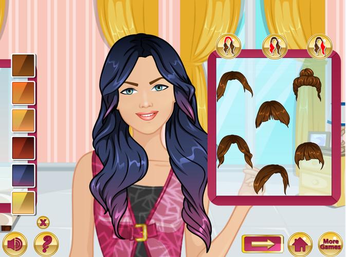 Model Star Girl Dress Up Games Скриншот 1