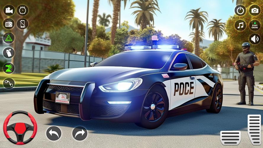 Cop Car Parking: Driving Games 螢幕截圖 2