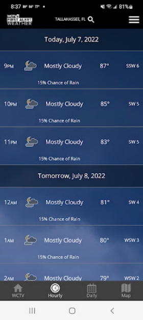 WCTV First Alert Weather スクリーンショット 0