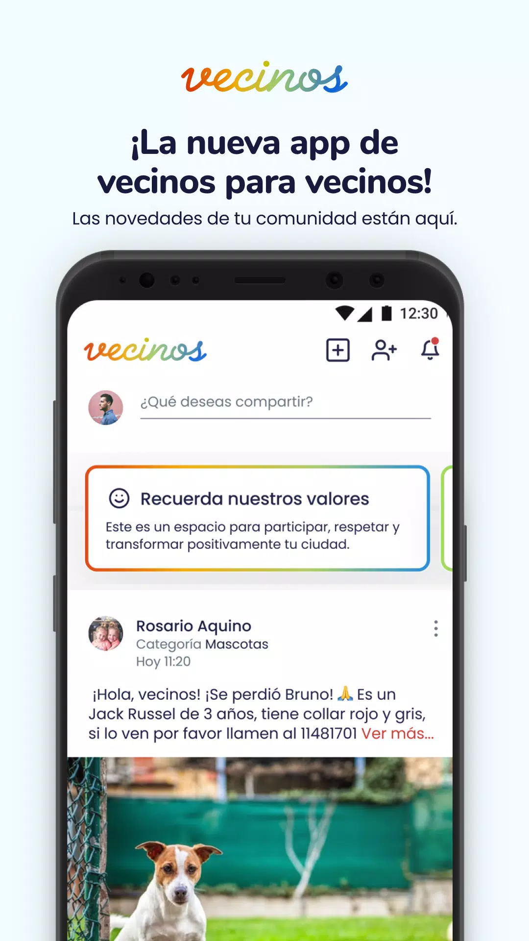 Vecinos App 螢幕截圖 0
