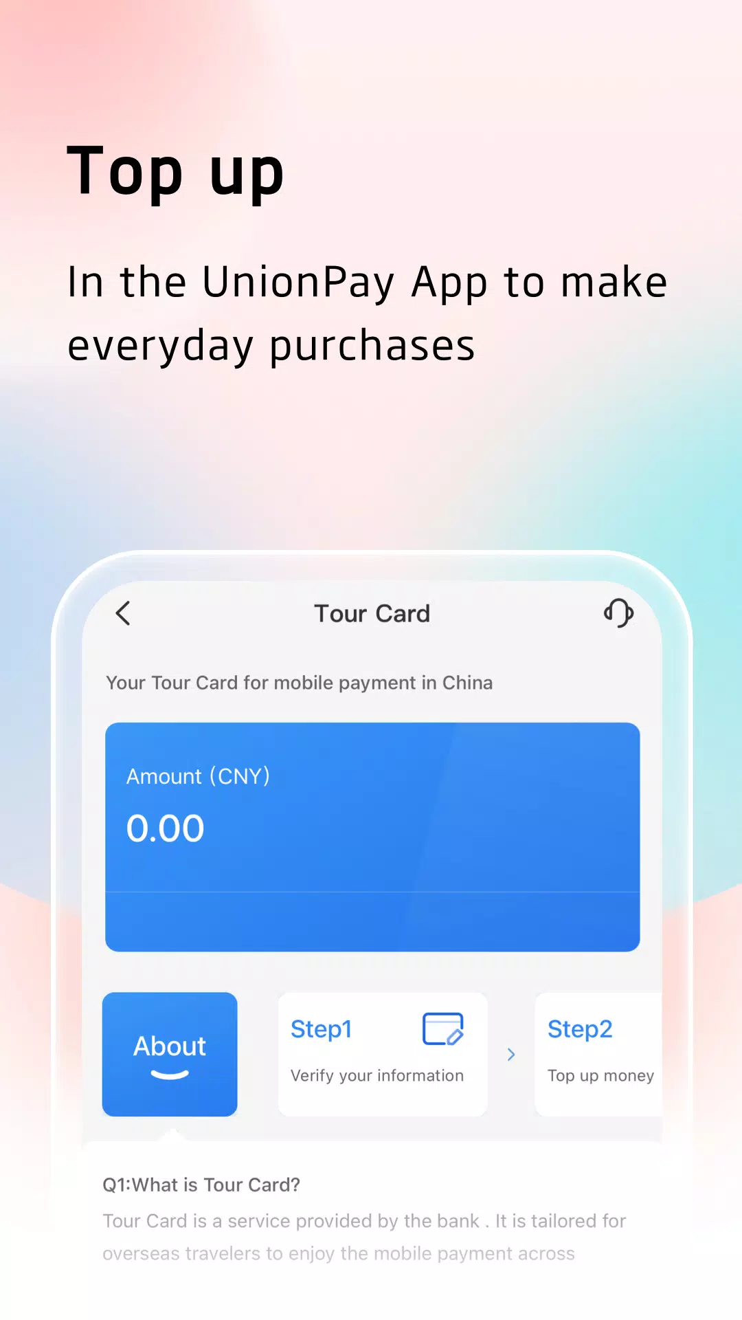 UnionPay APP Ảnh chụp màn hình 2