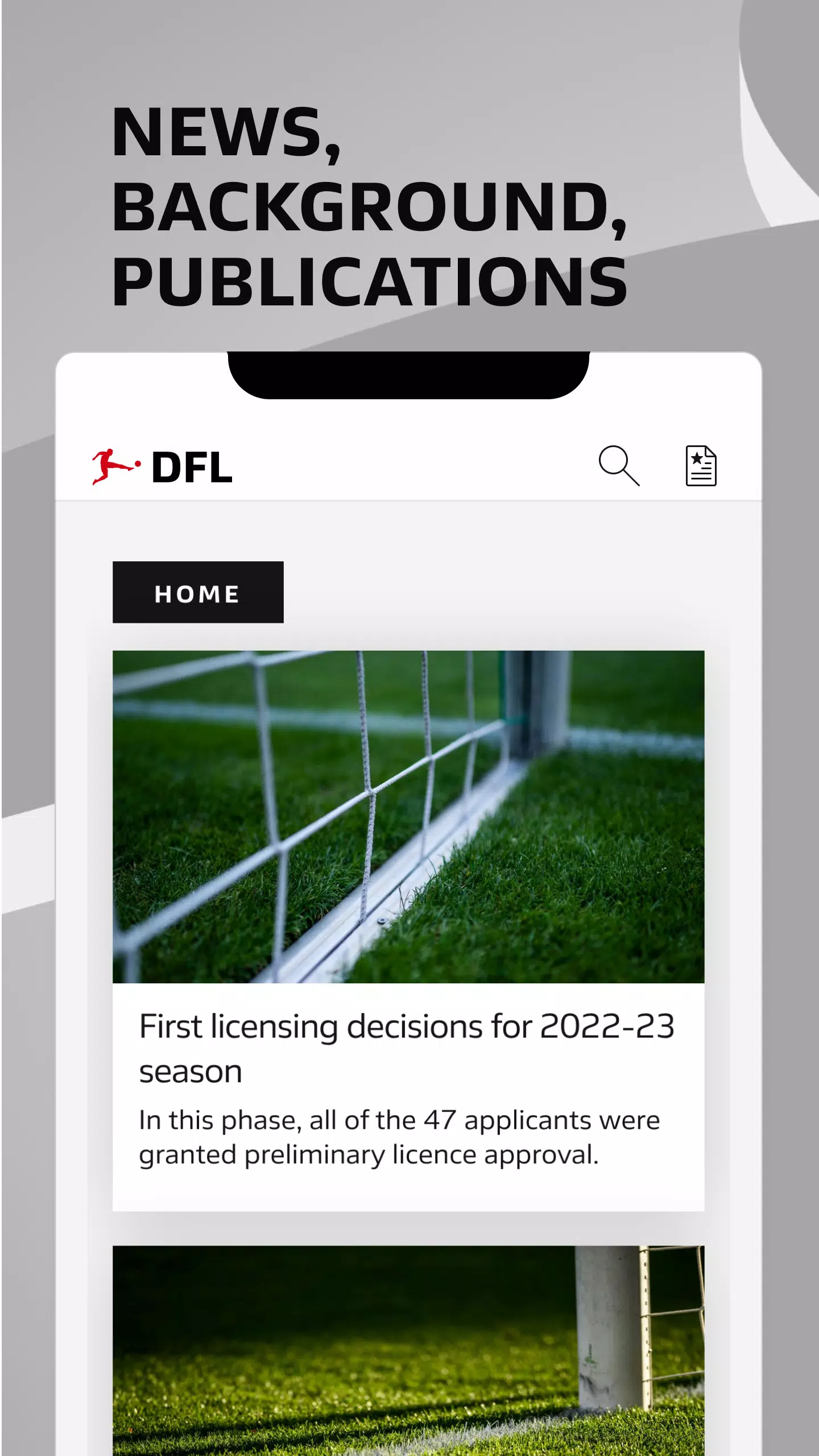 DFL App Screenshot 0