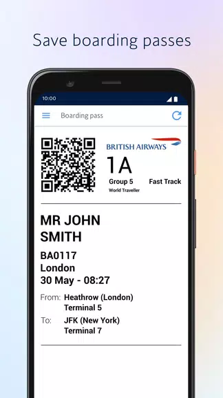 British Airways 螢幕截圖 2