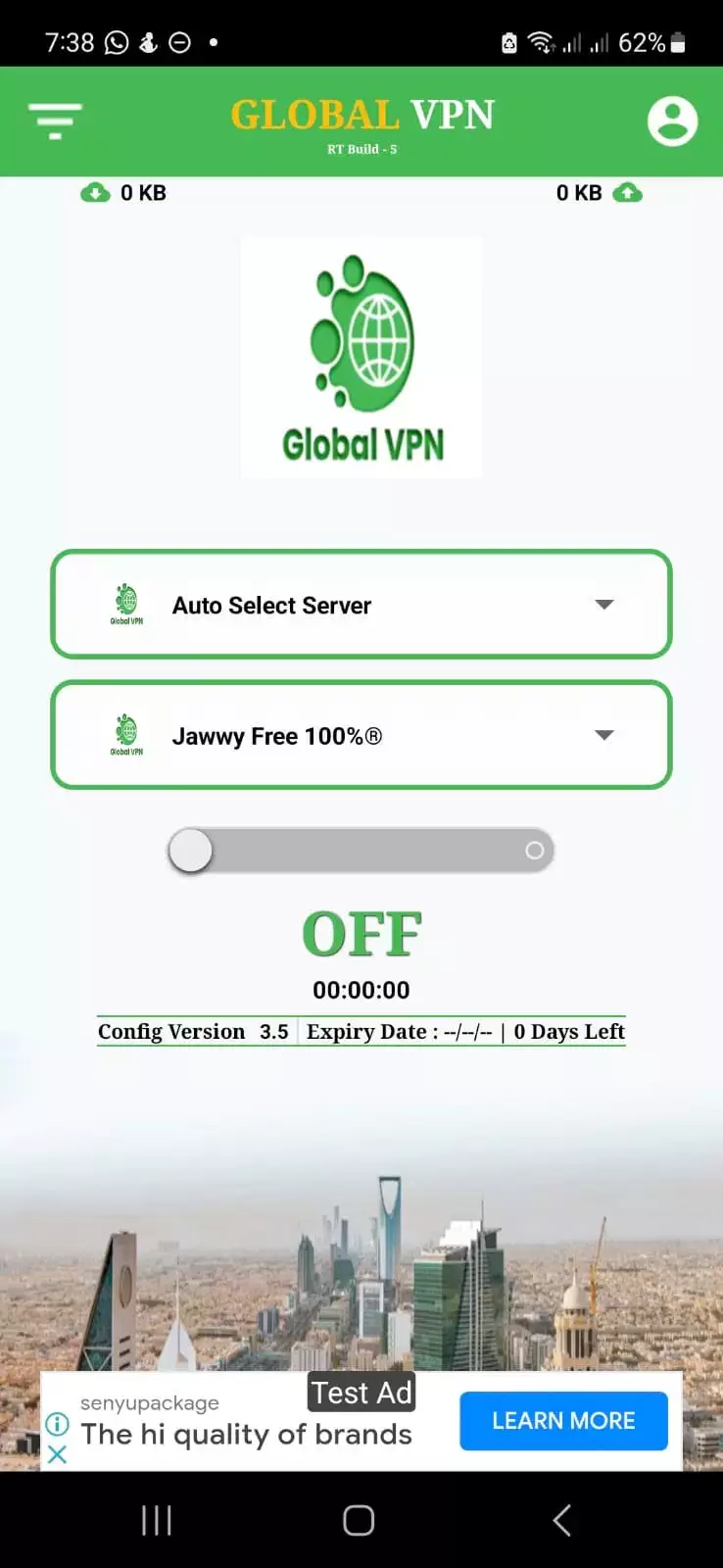 Global VPN Screenshot 2