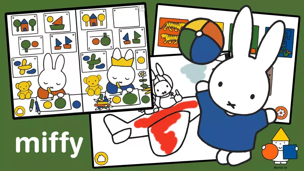 Miffy - Educational kids game Tangkapan skrin 0