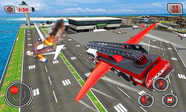 Fire Truck Games: Robot Games 螢幕截圖 1