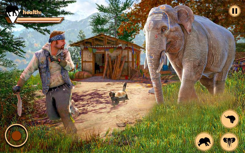 Elephant Simulator Animal Game Screenshot 0