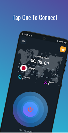 Dark Blue VPN - Fast & Secure 螢幕截圖 0