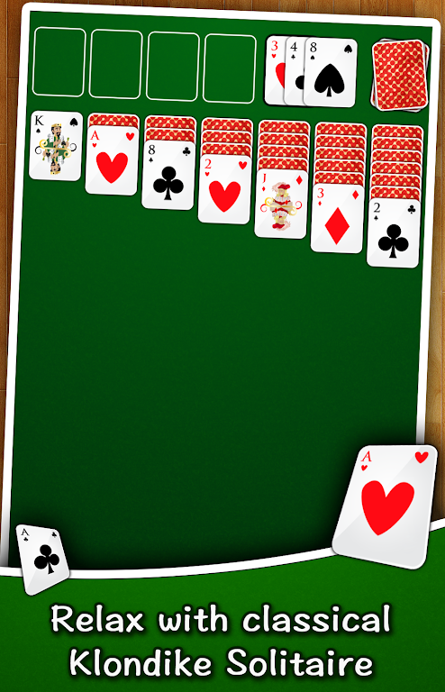 Solitaire FRVR - Big Cards Classic Klondike Game ภาพหน้าจอ 0