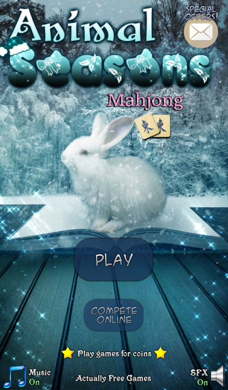 Hidden Mahjong: Animal Seasons 螢幕截圖 0
