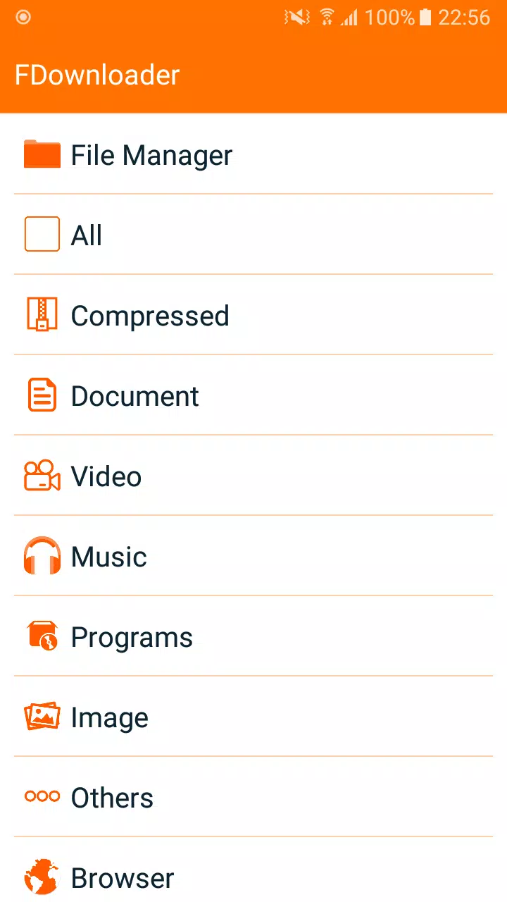FDownloader 螢幕截圖 1