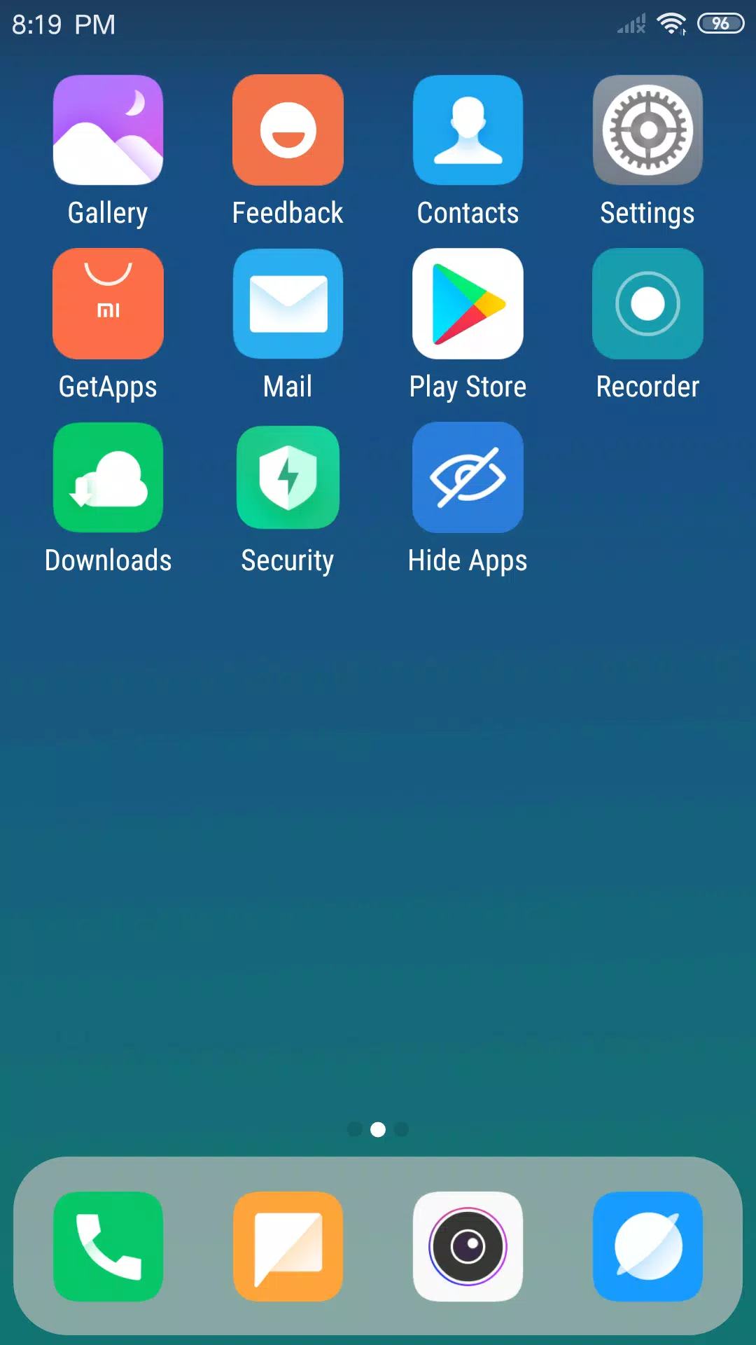 X Launcher 螢幕截圖 0