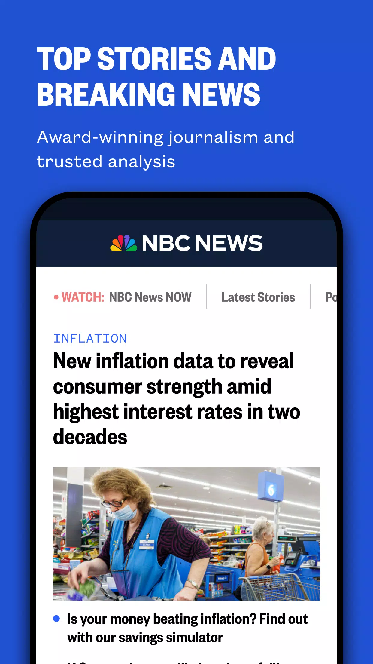 Schermata NBC News: Breaking News & Live 0