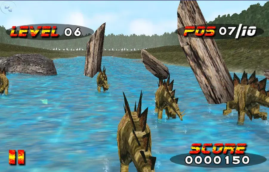 Jurassic Race Schermafbeelding 3