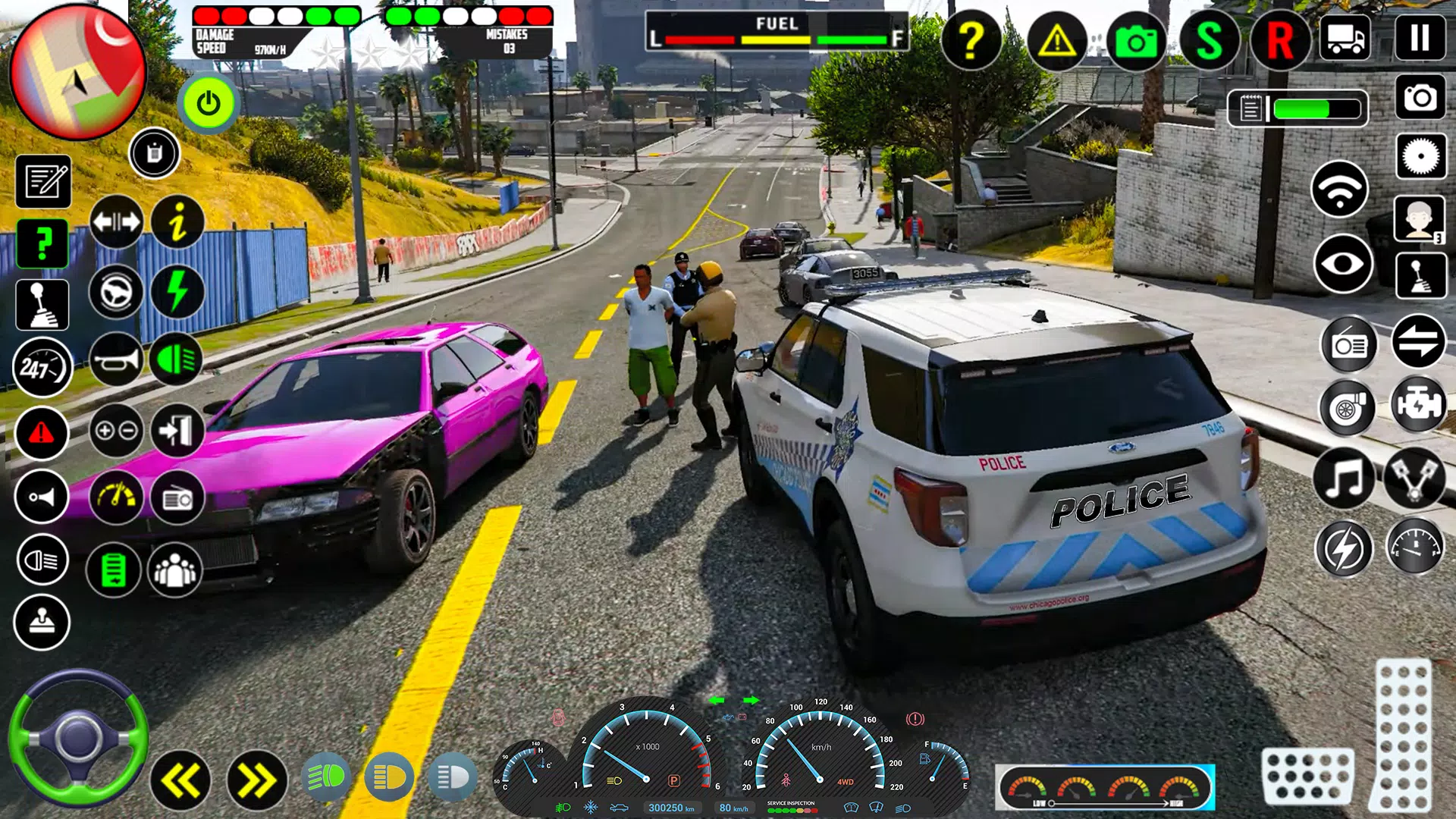 Real Police Chase Simulator 3d स्क्रीनशॉट 3