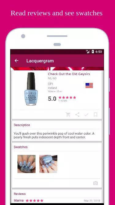 Lacquergram: for Nail Polish L 螢幕截圖 1