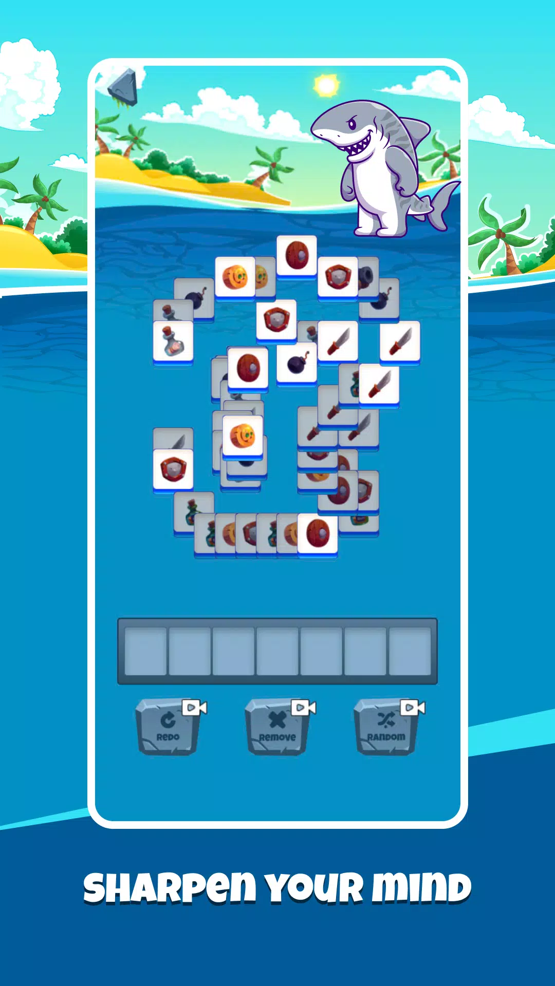 Shark Attack:Match Puzzle Game ภาพหน้าจอ 0