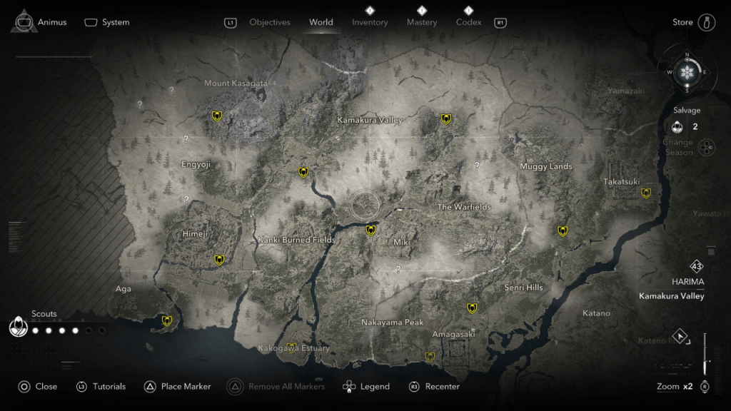 Harima Kakurega Locations